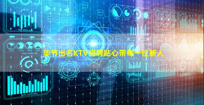 毕节出名KTV招聘贴心带每一位新人